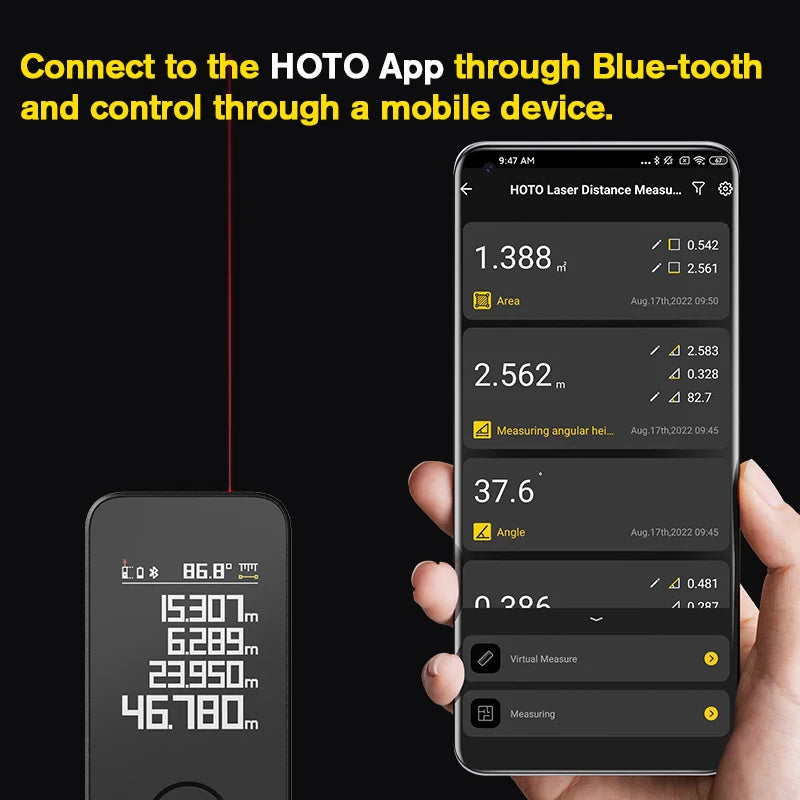 HOTO Smart Laser Measure Pro