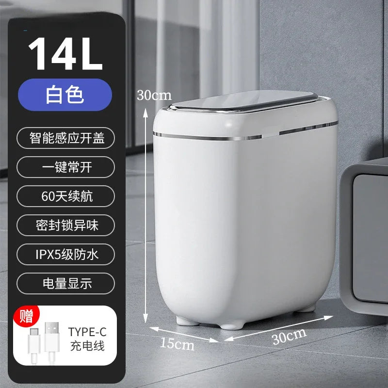 Smart Sensor Trash Bin 14L