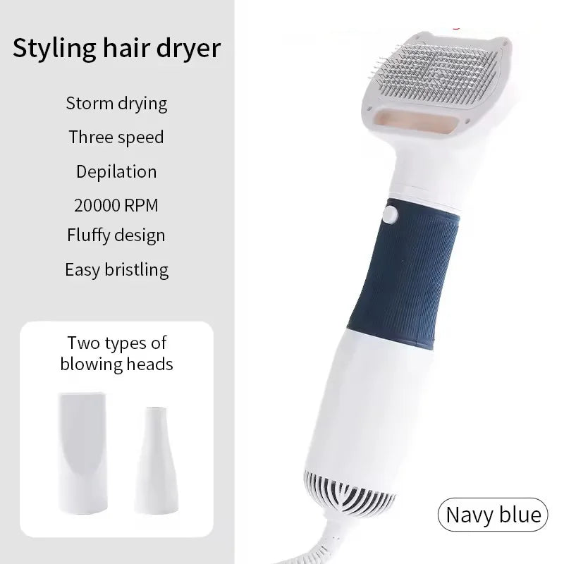 3-in-1 Pet Hair Dryer Brush