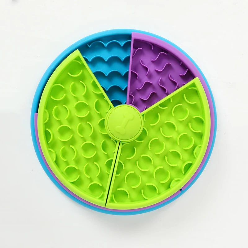 Detachable Slow Eating Pet Bowl