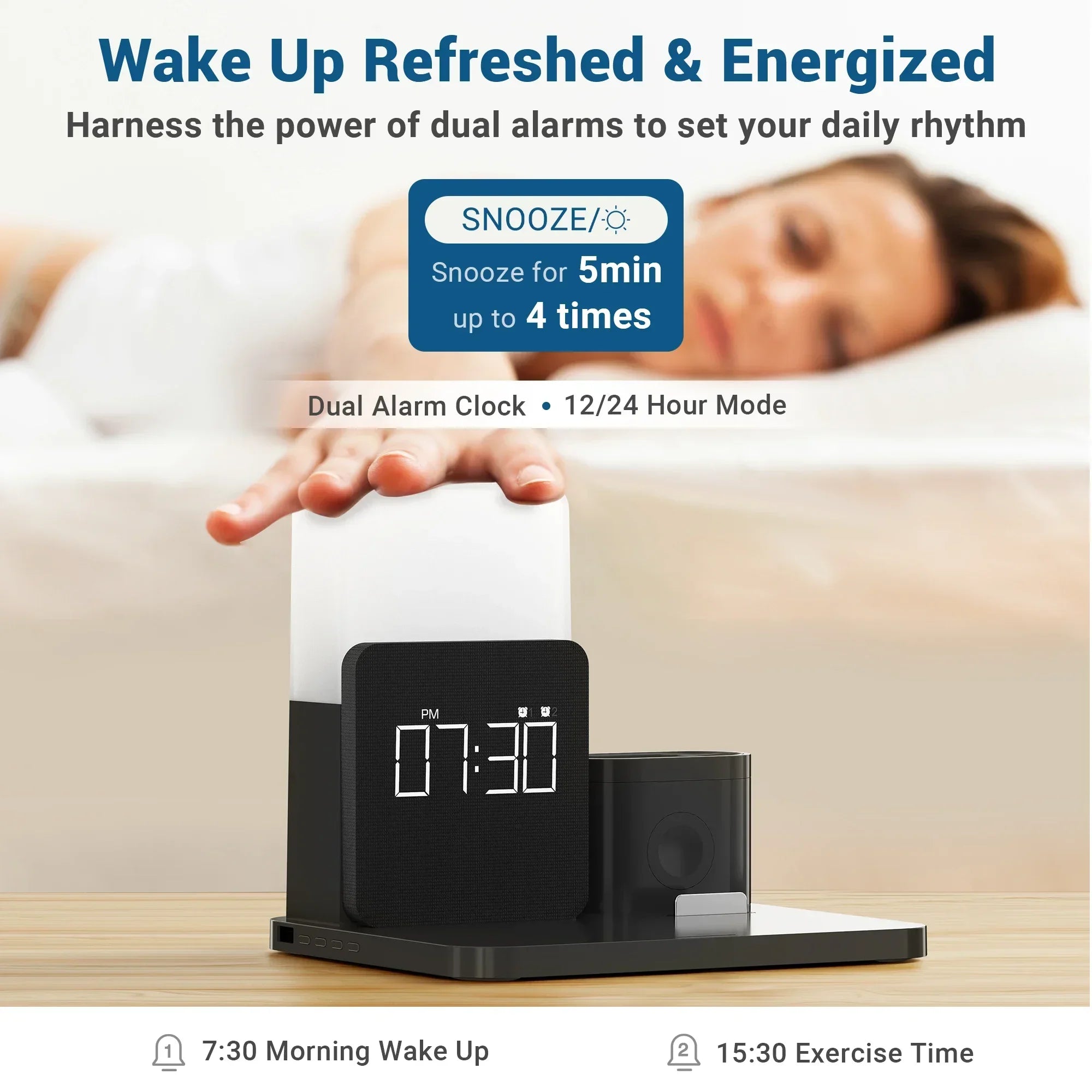 3-in-1 Fast Wireless Charger