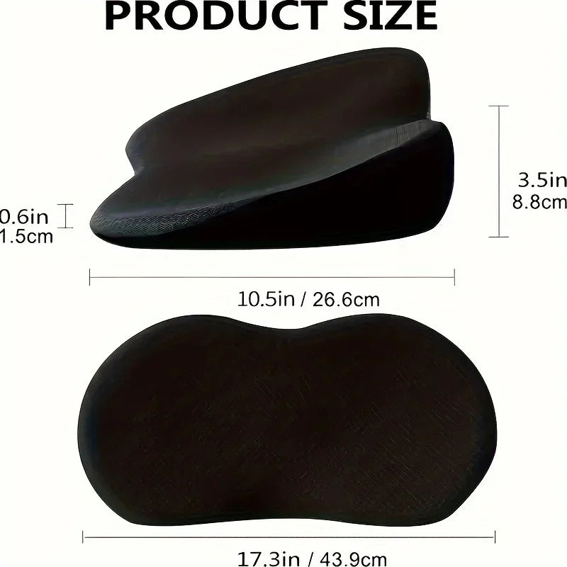 2-in-1 Memory Foam Car Seat Cushion