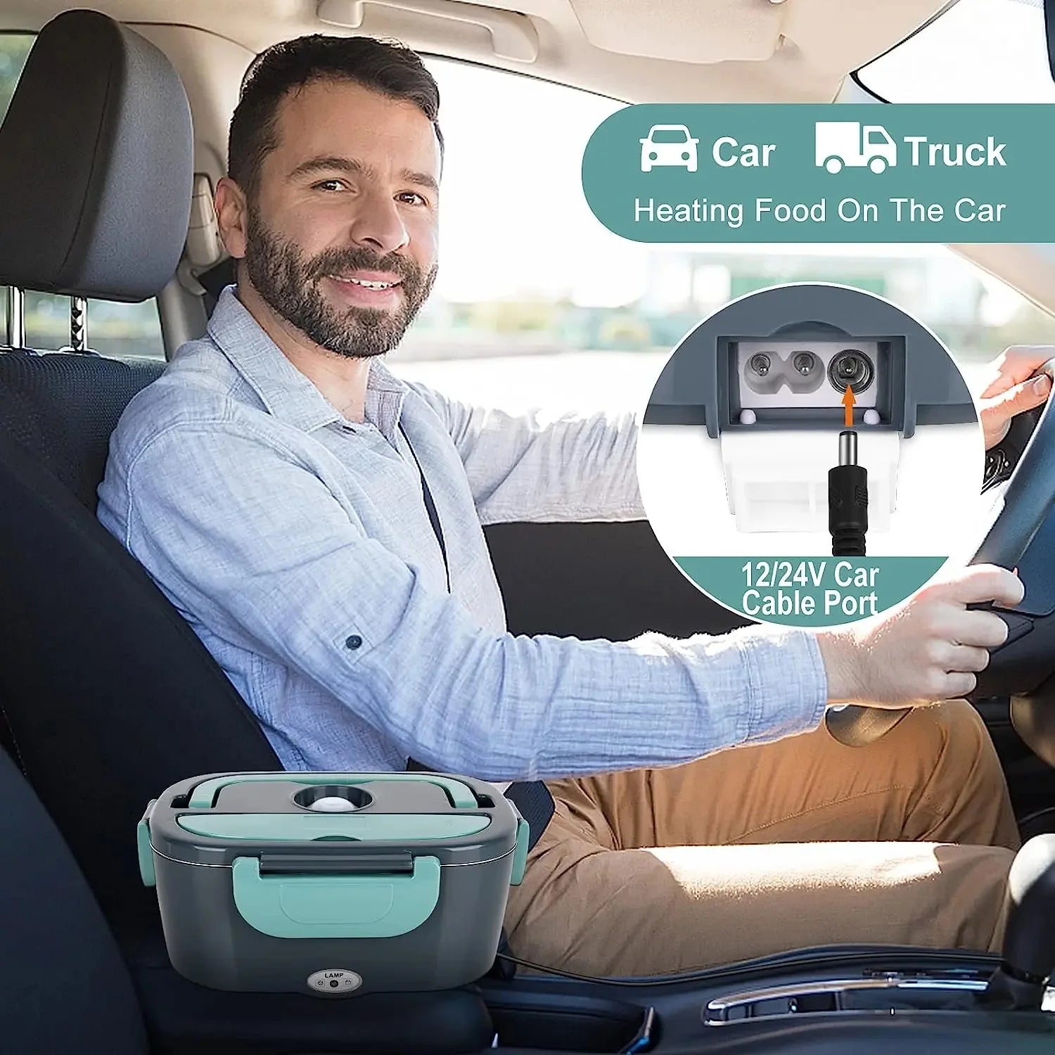 Portable Electric Lunch Box 1.5L