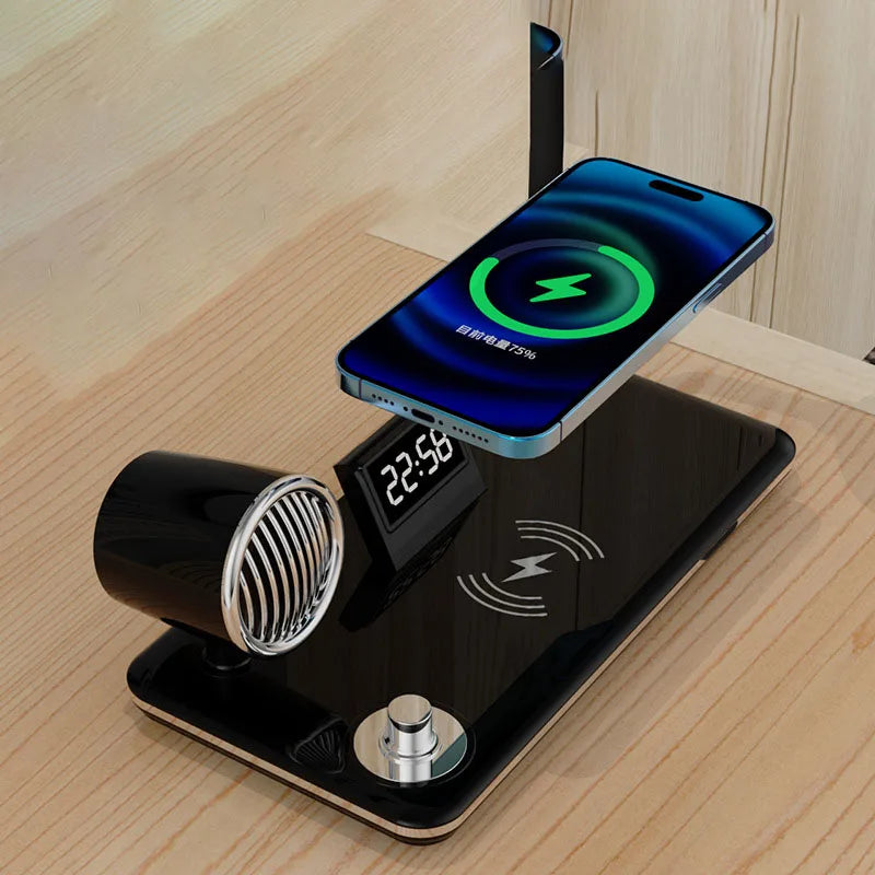 LED Bluetooth Wireless Charging Lamp