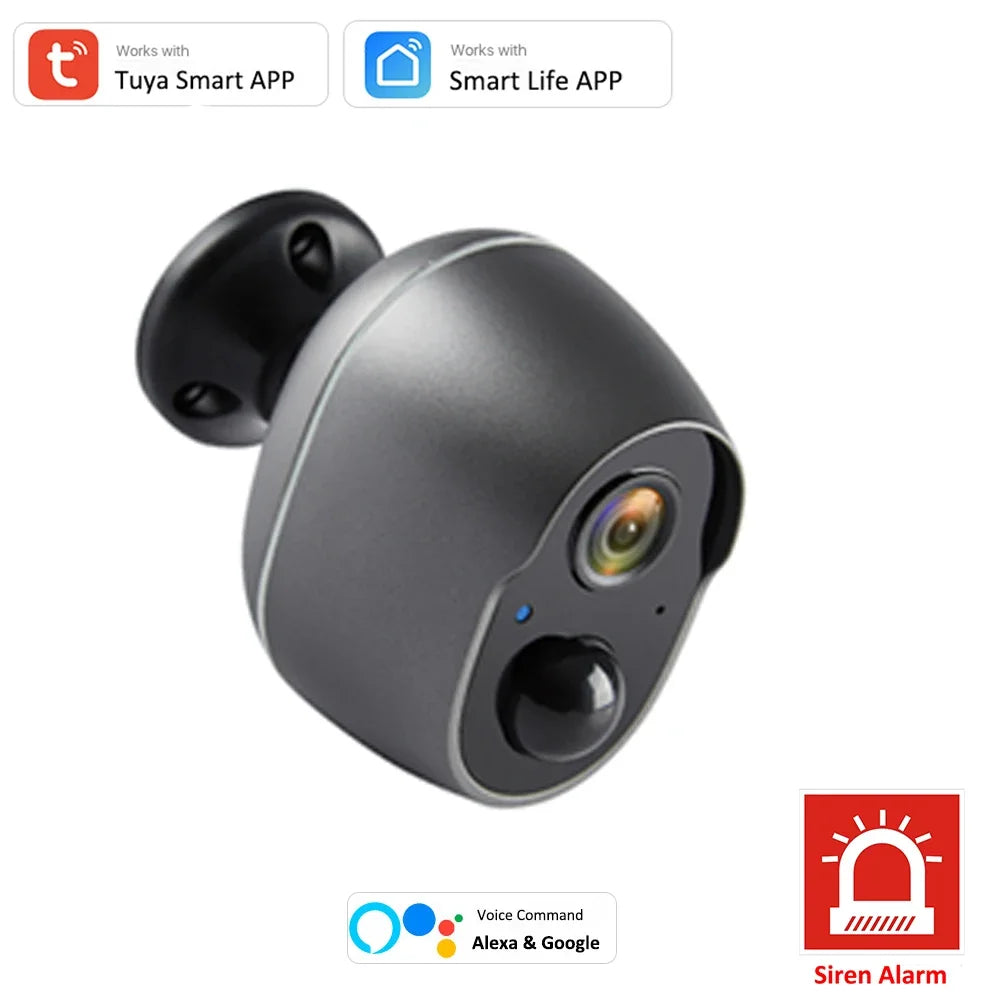 3MP Tuya Smart WiFi Solar Camera