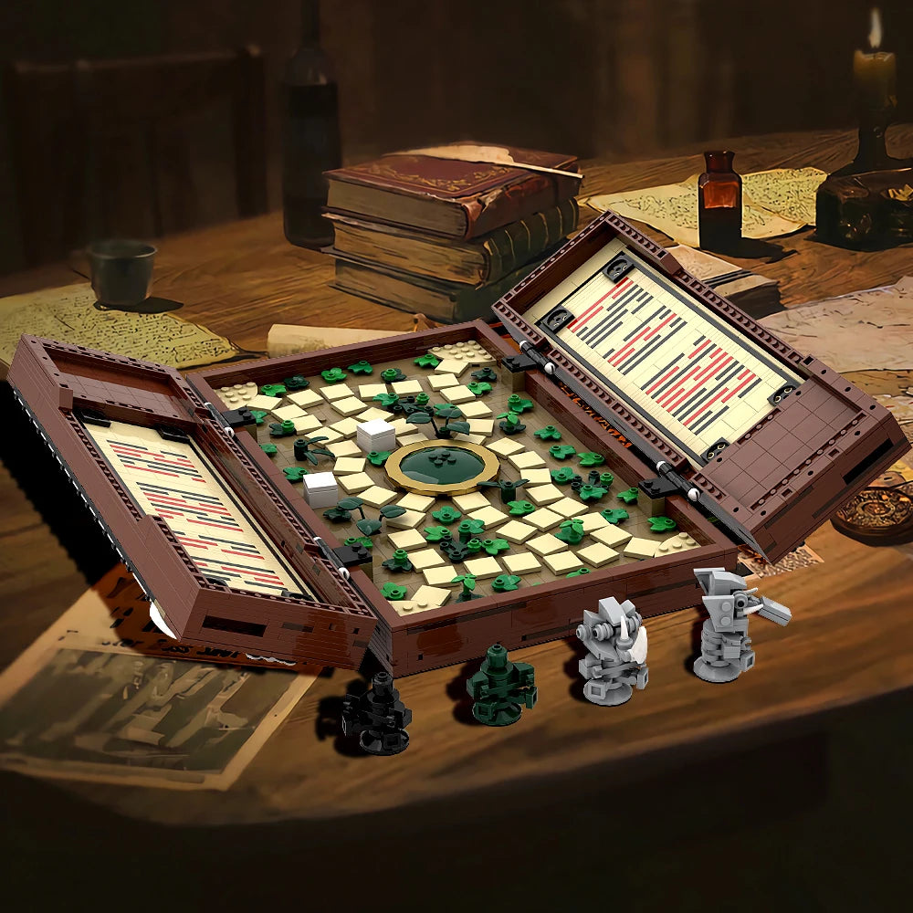1887-Piece Jumanji Board Game Building Block Set