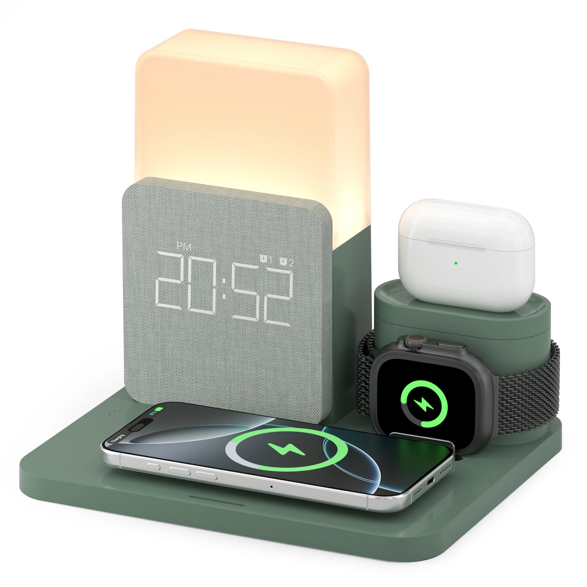 3-in-1 Fast Wireless Charger