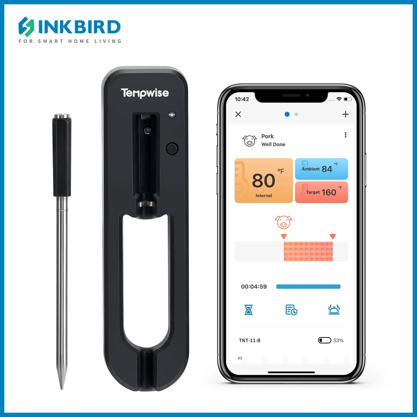 Bluetooth Meat Thermometer