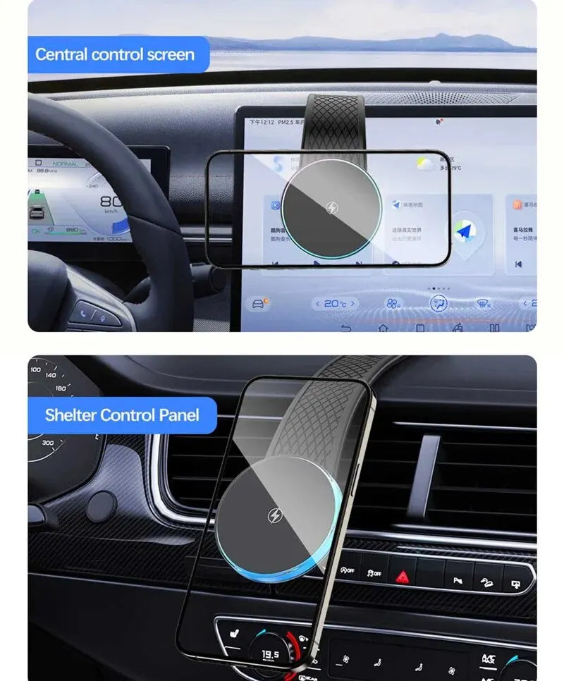 Magnetic Wireless Car Charger Mount
