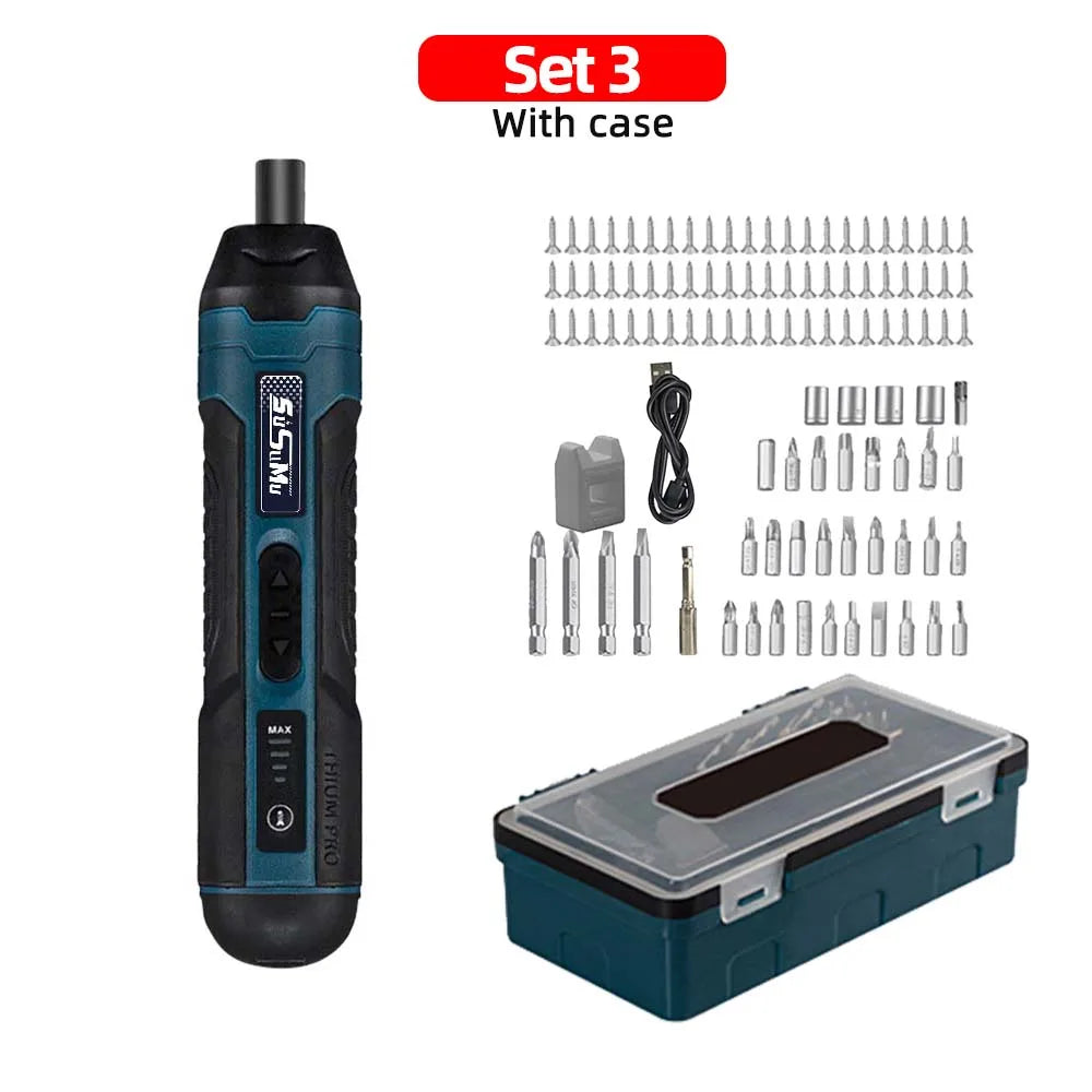 Cordless Electric Screwdriver
