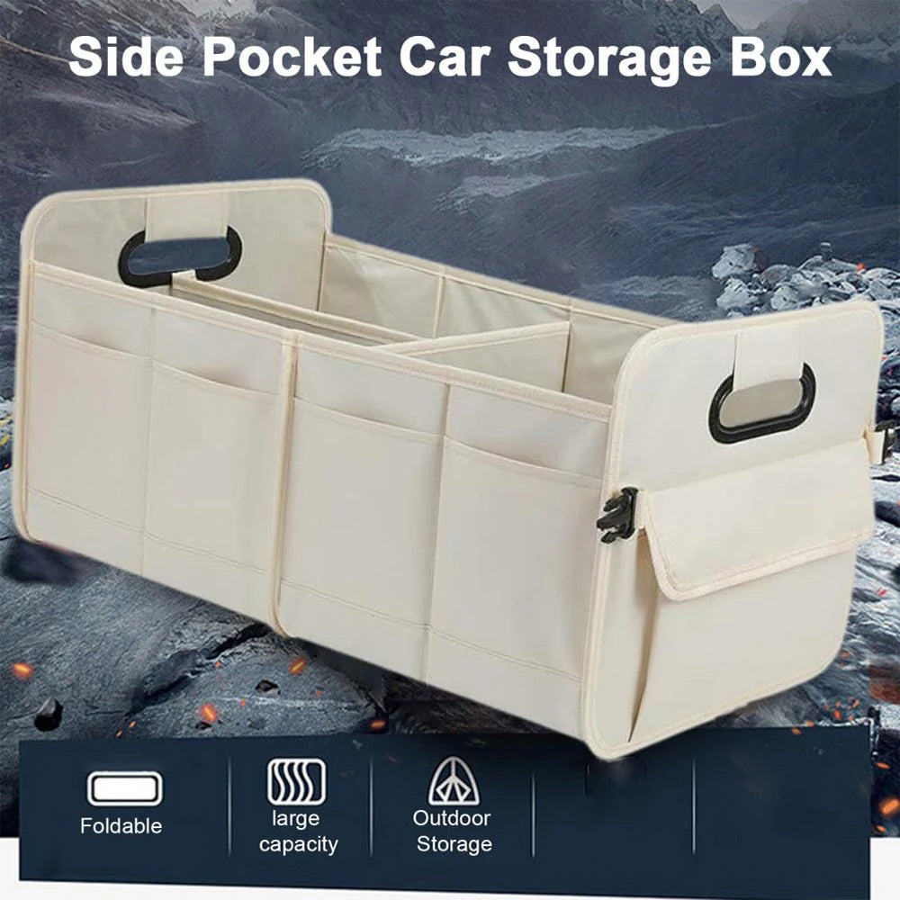 Collapsible Car Trunk Storage Organizer