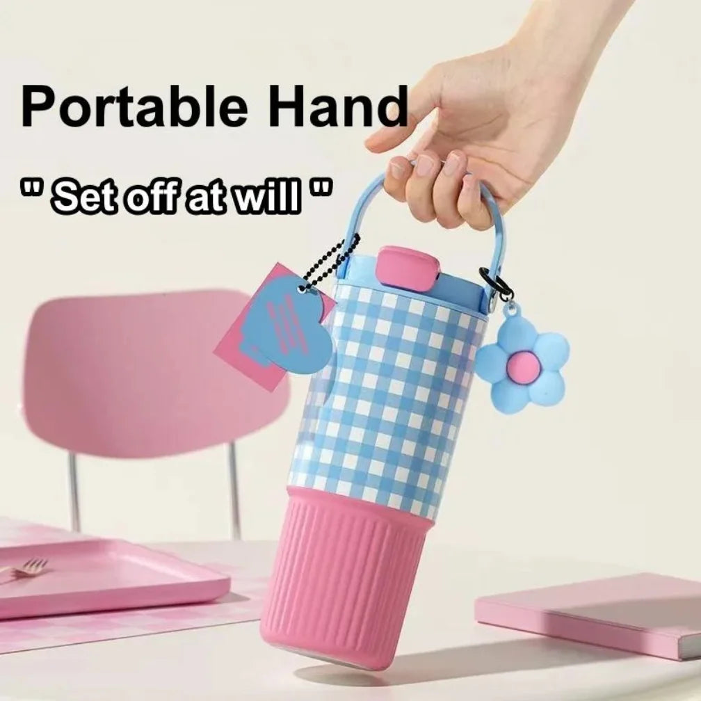 Cute 750ml Stainless Steel Tumbler