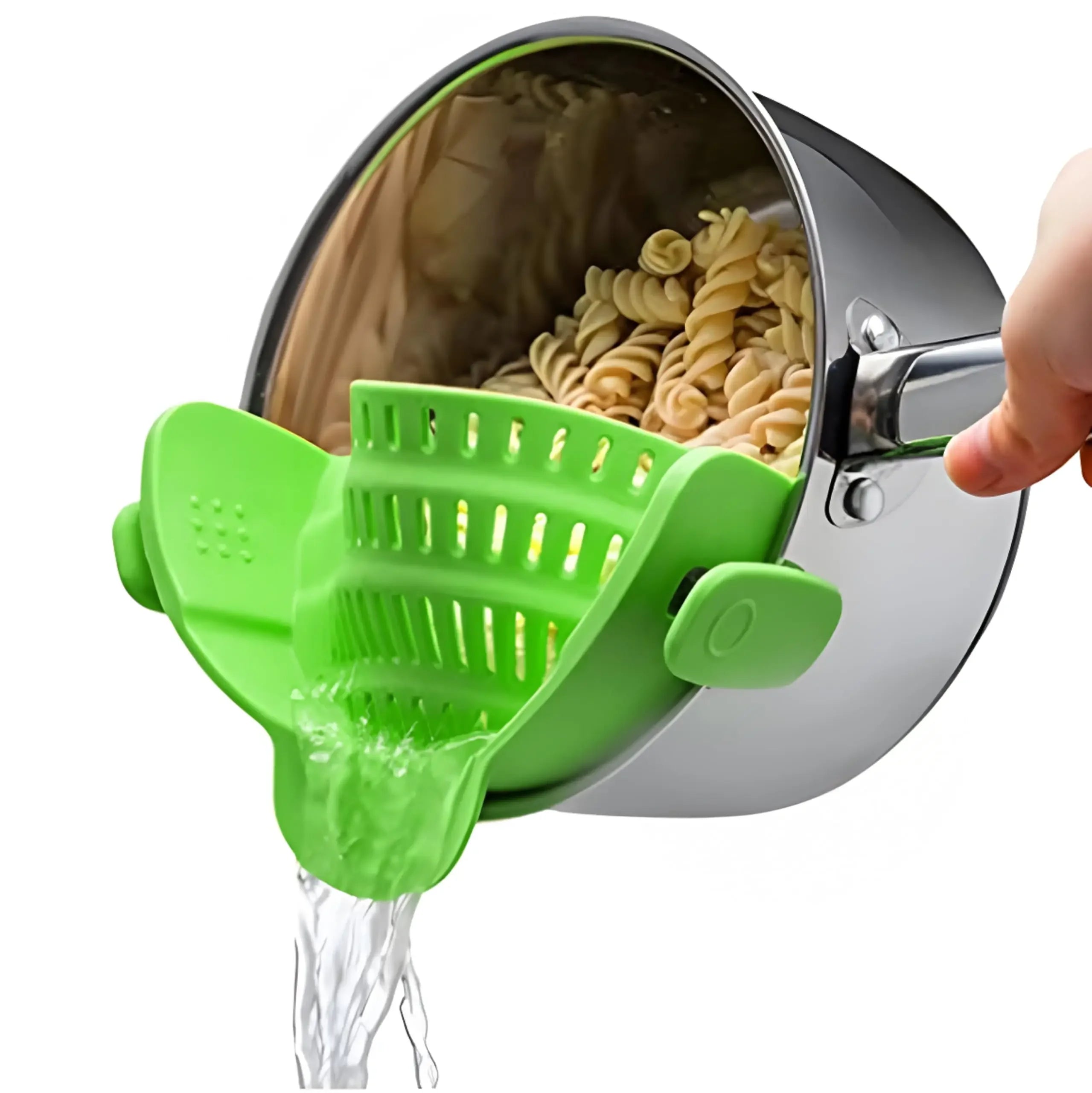 Adjustable Silicone Clip On Strainer
