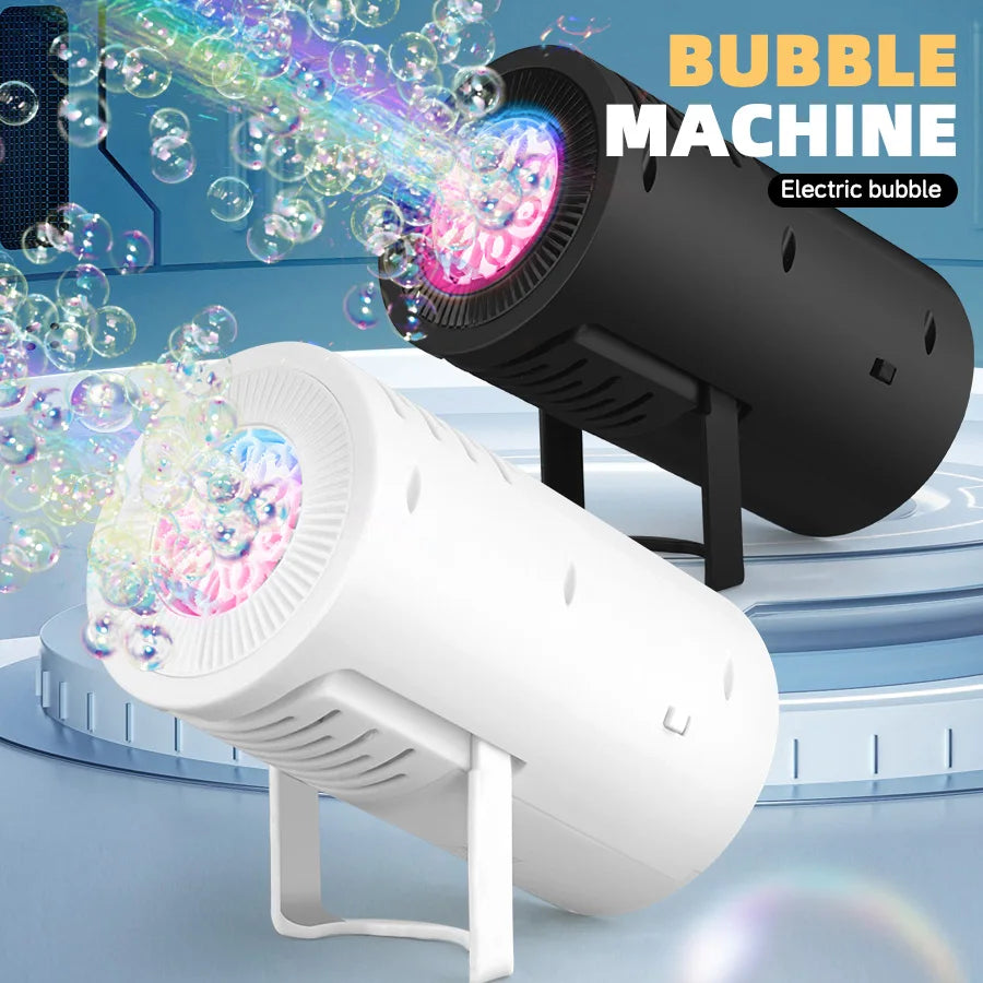 10-Hole Handheld Automatic Bubble Machine Toy
