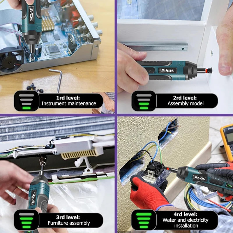 Cordless Electric Screwdriver