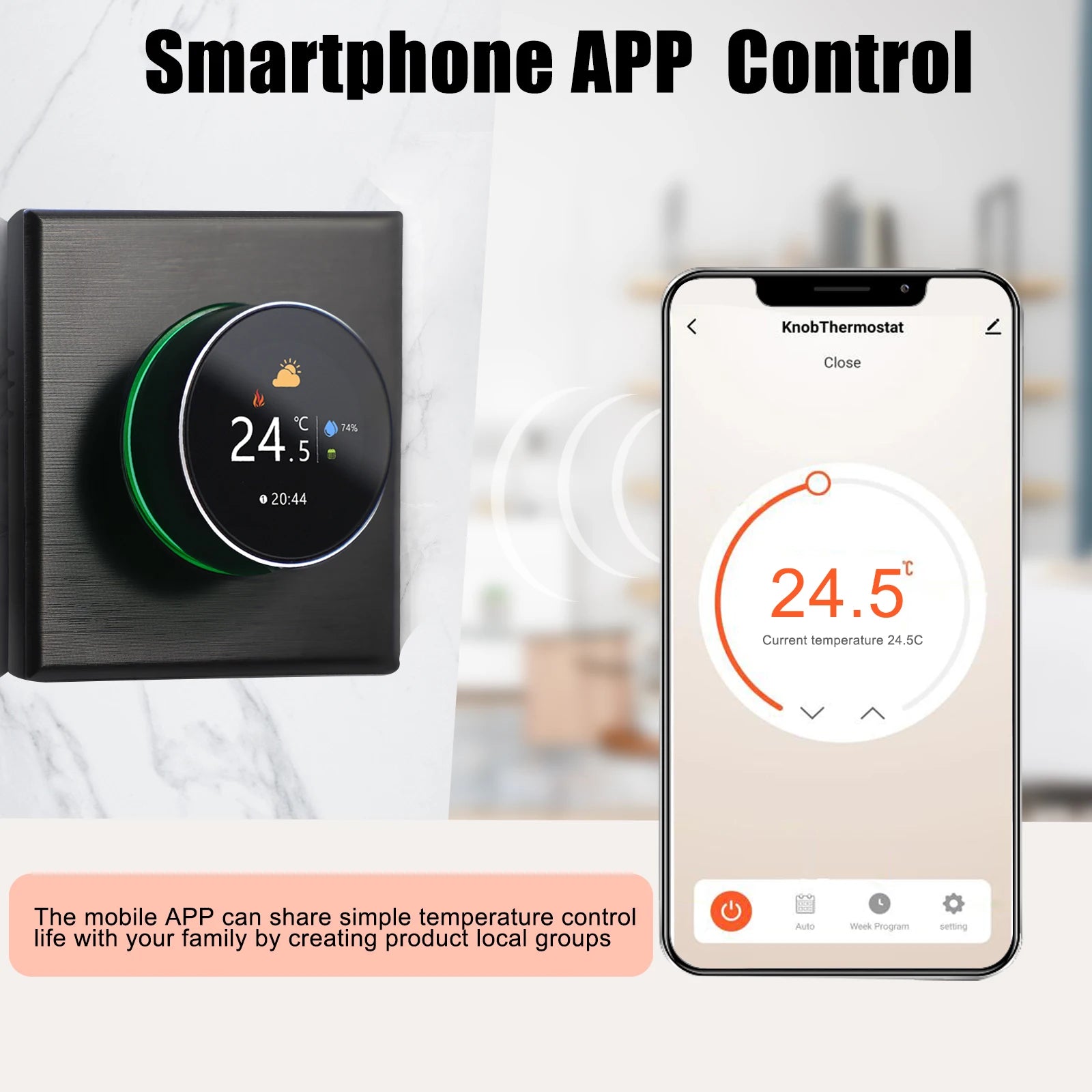 WiFi Smart Thermostat Controller