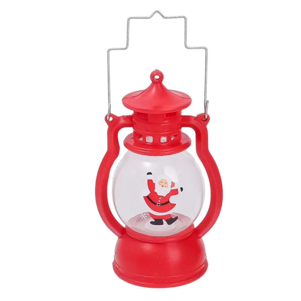 Christmas LED Lantern – Santa Claus Holiday Decoration