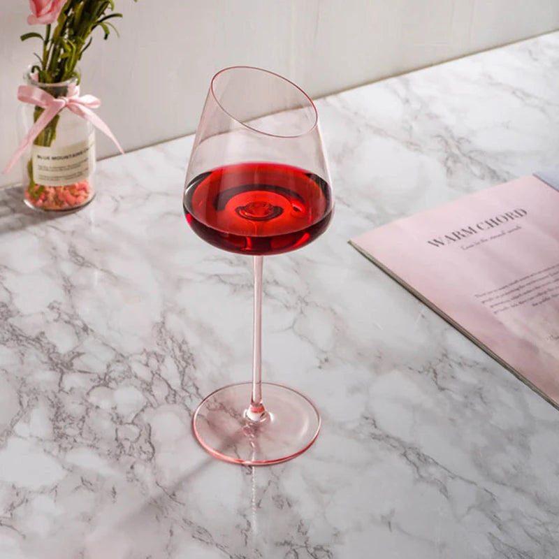 Flamingo Crystal Wine Glass Set