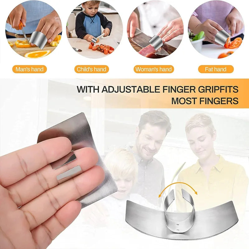 Food Steel Finger Guard