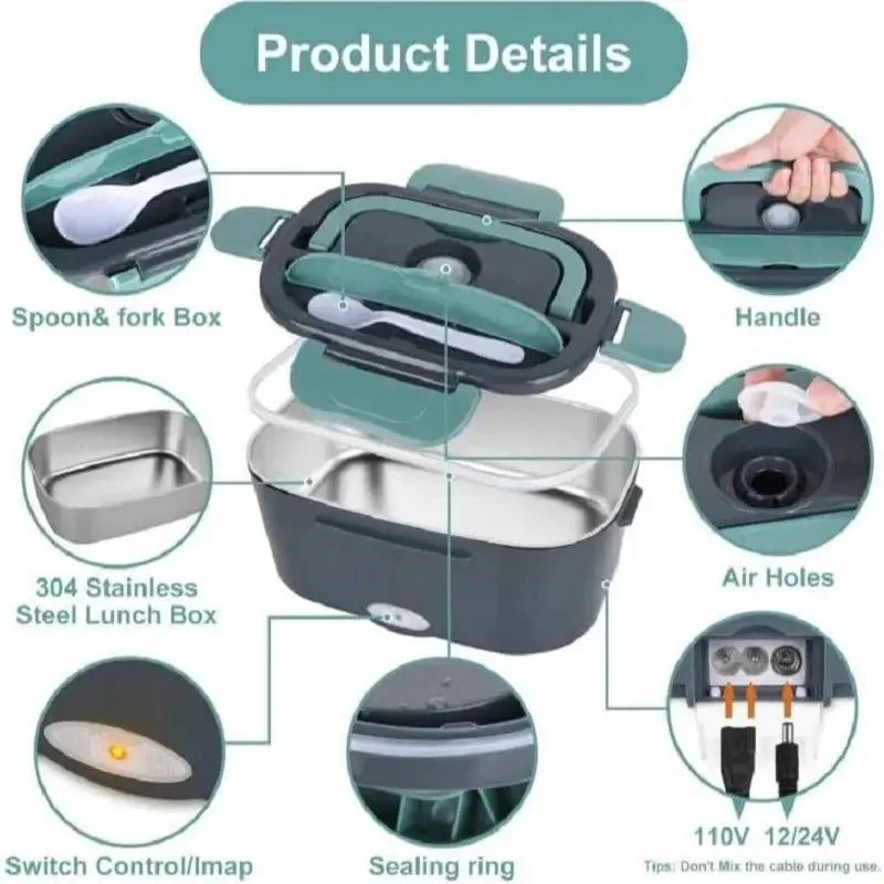 Portable Electric Lunch Box 1.5L