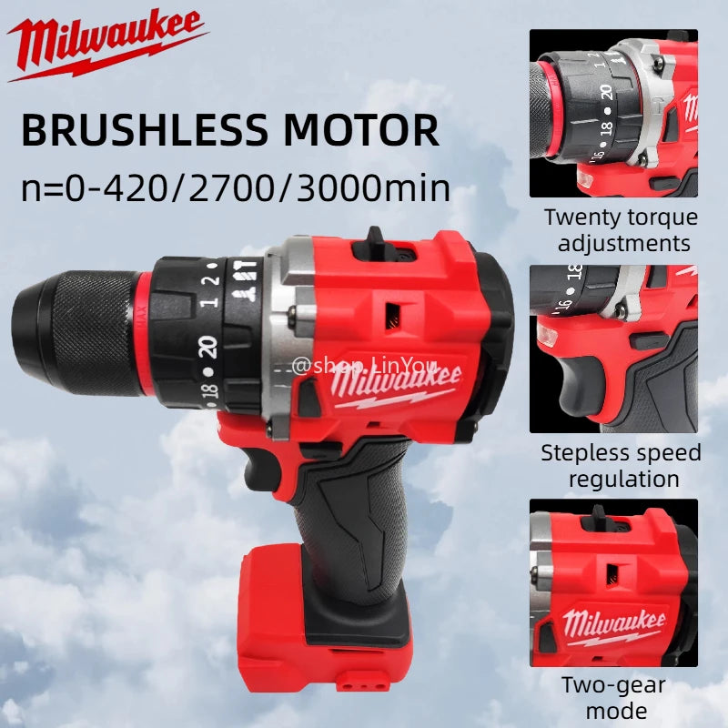 Milwaukee Brushless Cordless Impact Drill