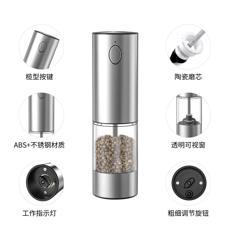 Electric Salt And Pepper Grinder