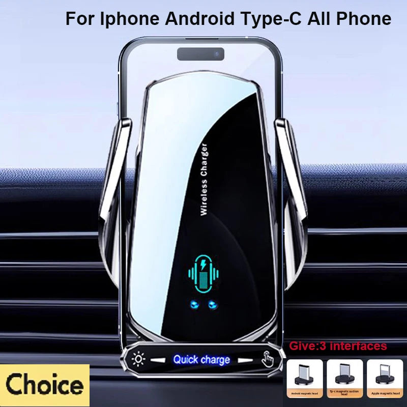 Wireless Car Charger Phone Holder