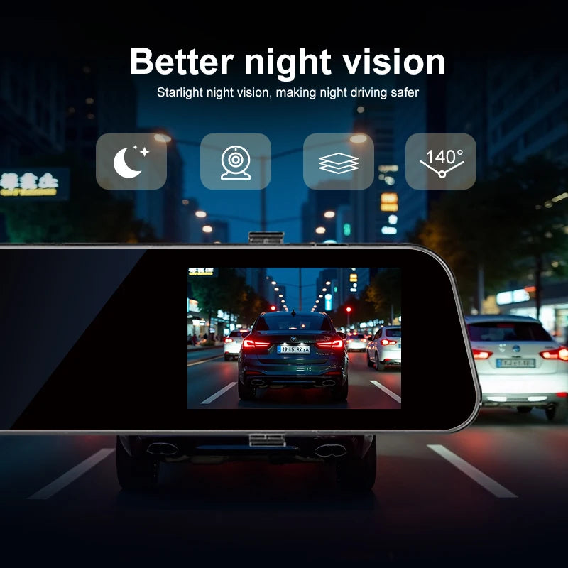 5.5-Inch 1080P Mirror Dash Cam