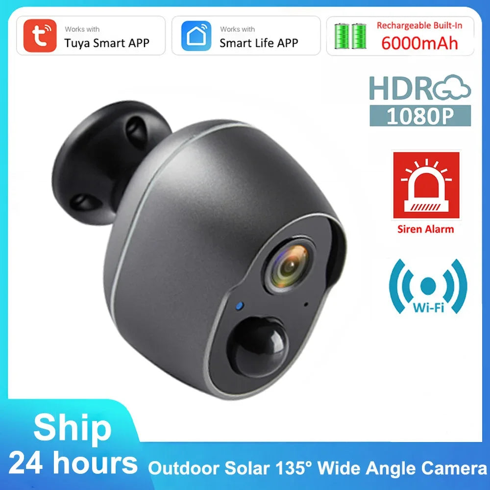 3MP Tuya Smart WiFi Solar Camera
