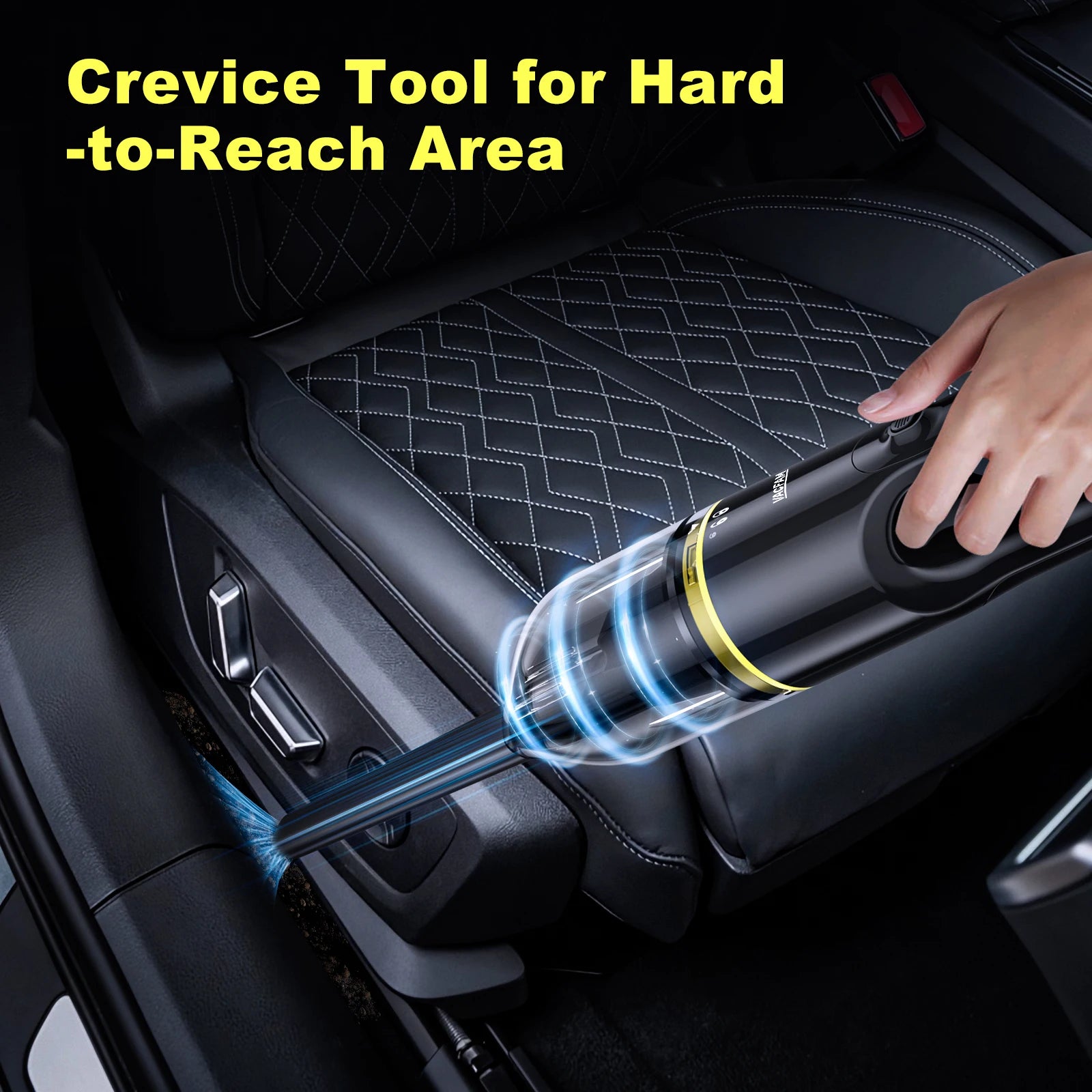 Portable 12V Car Vacuum Cleaner