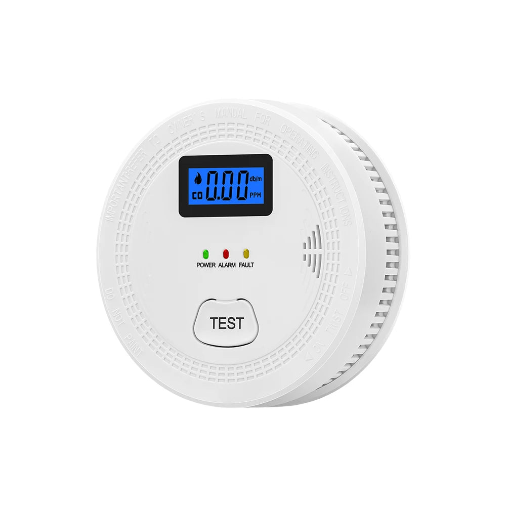3PCS Smoke & CO Alarm Set