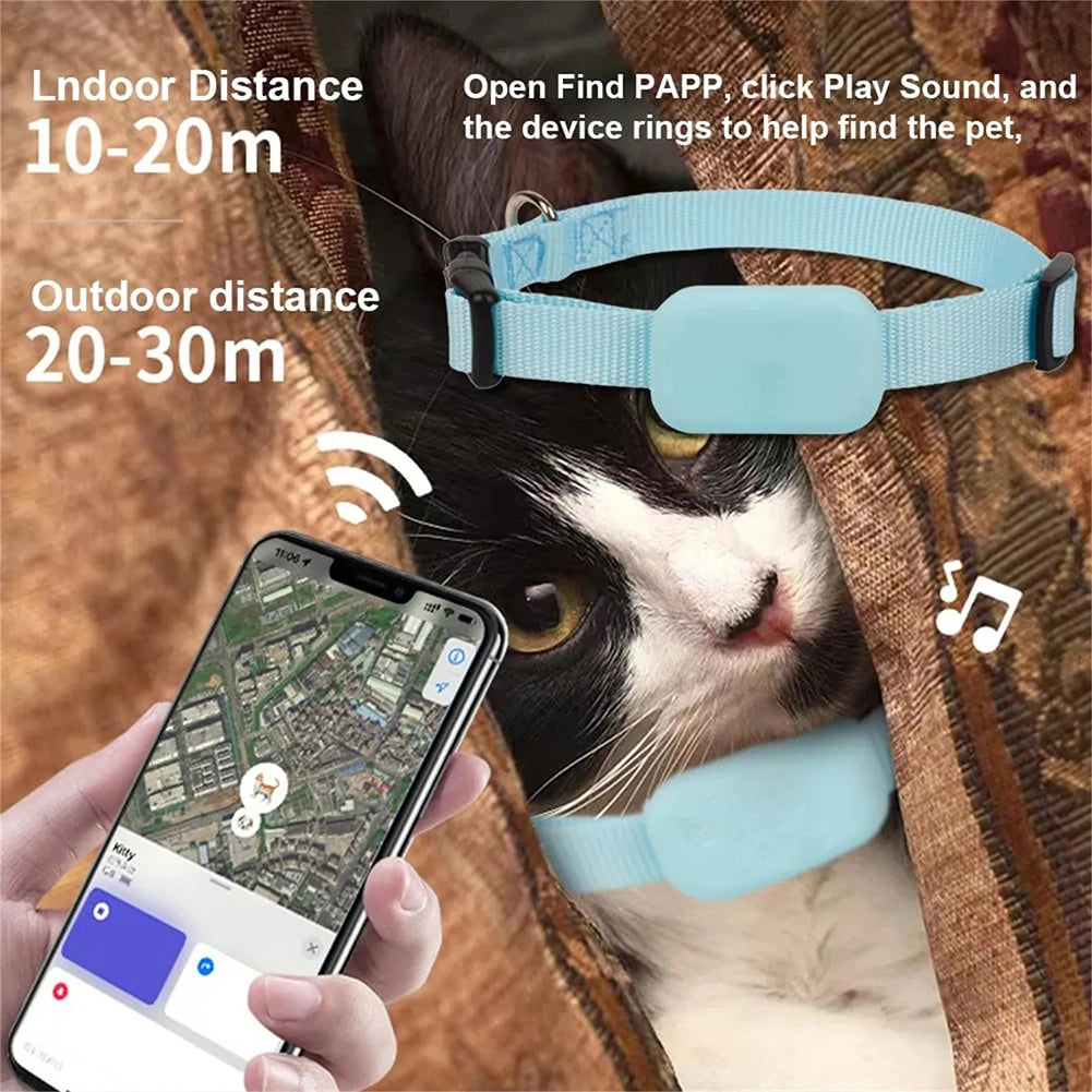 Mini GPS Pet Tracker Collar