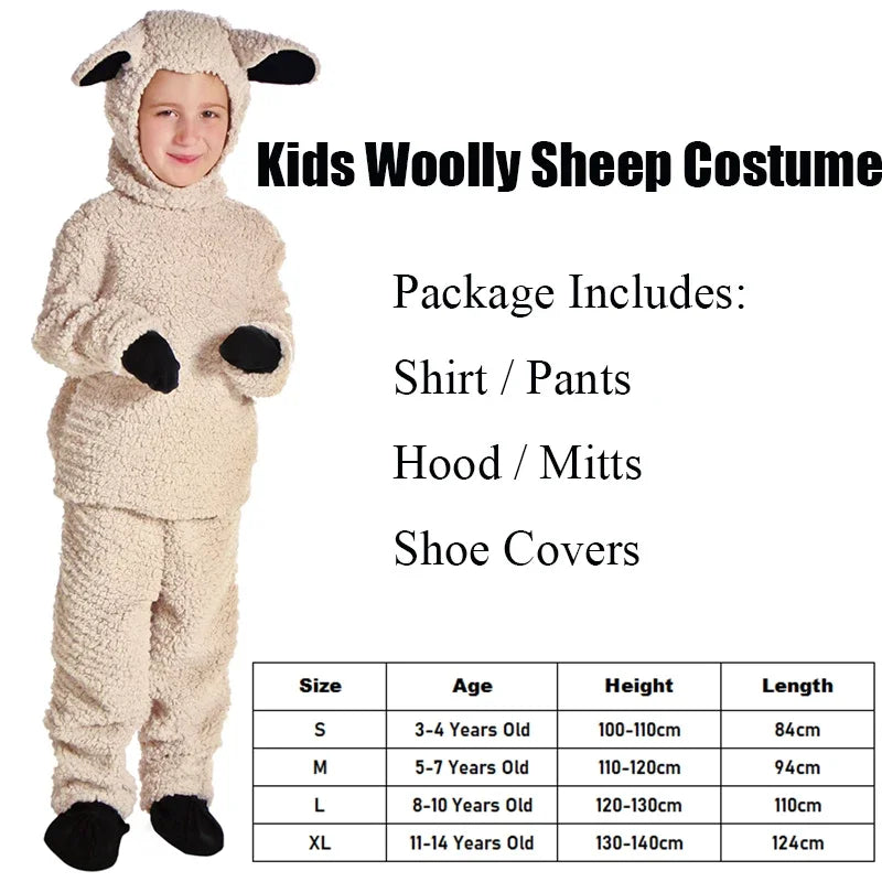 Horse Woolly Costume for Kids