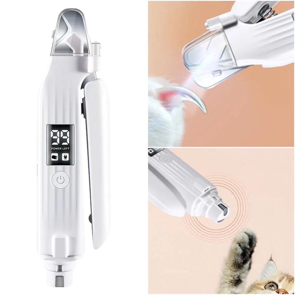 2-in-1 Electric Nail Trimmer