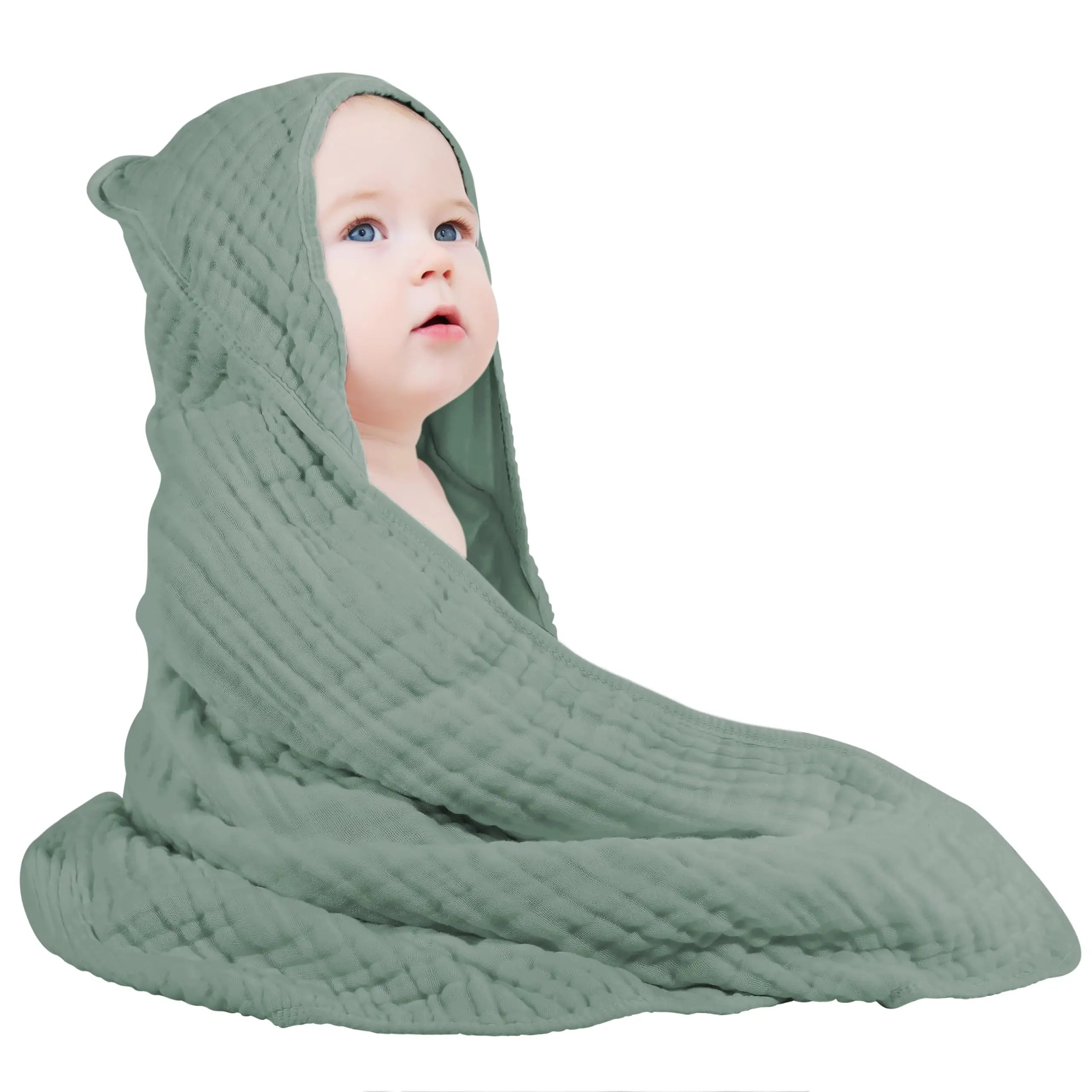 2-Piece Hooded Baby Towels