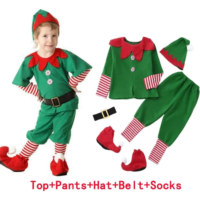 New Year Elf Costume for Girls