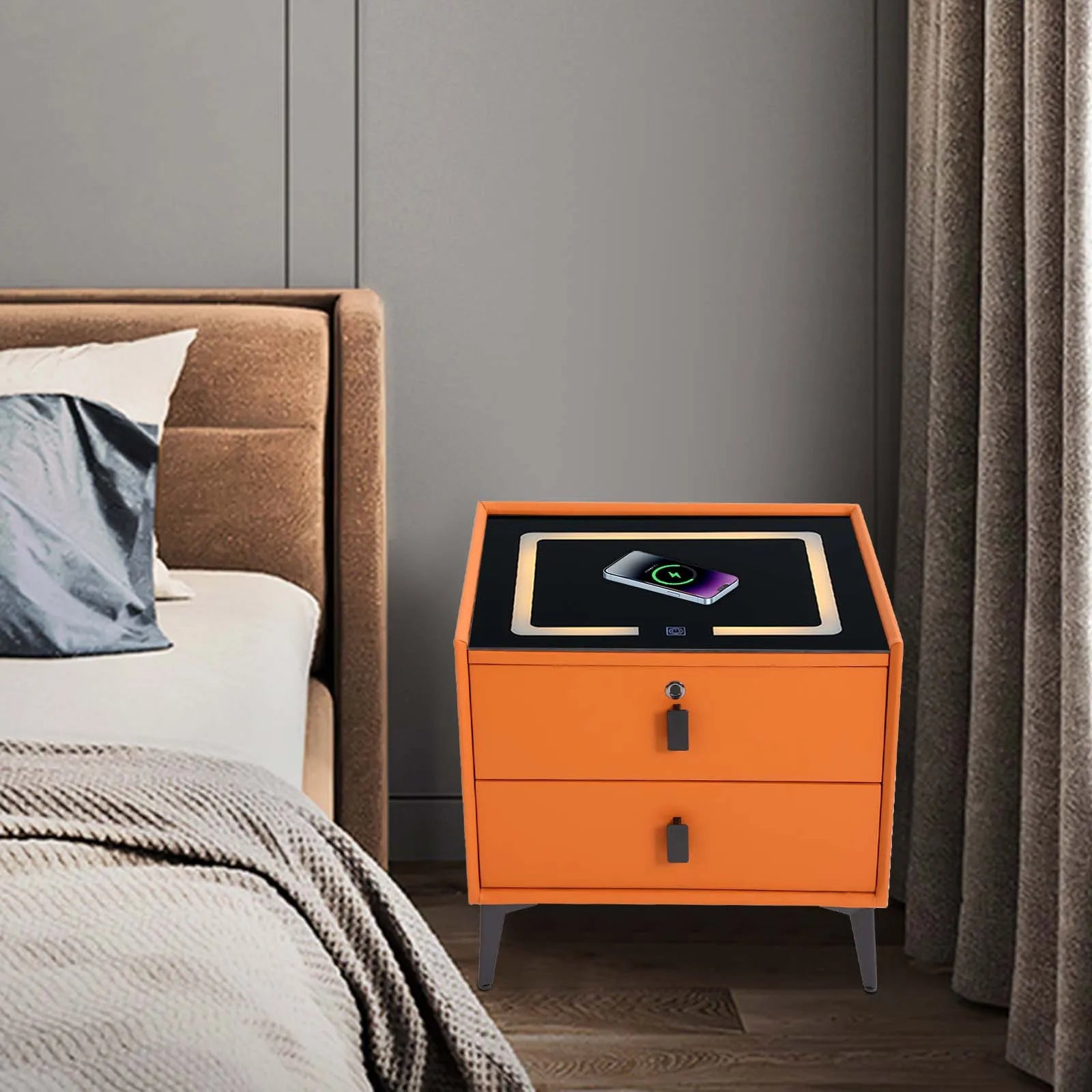 Smart Bluetooth Bedside Table
