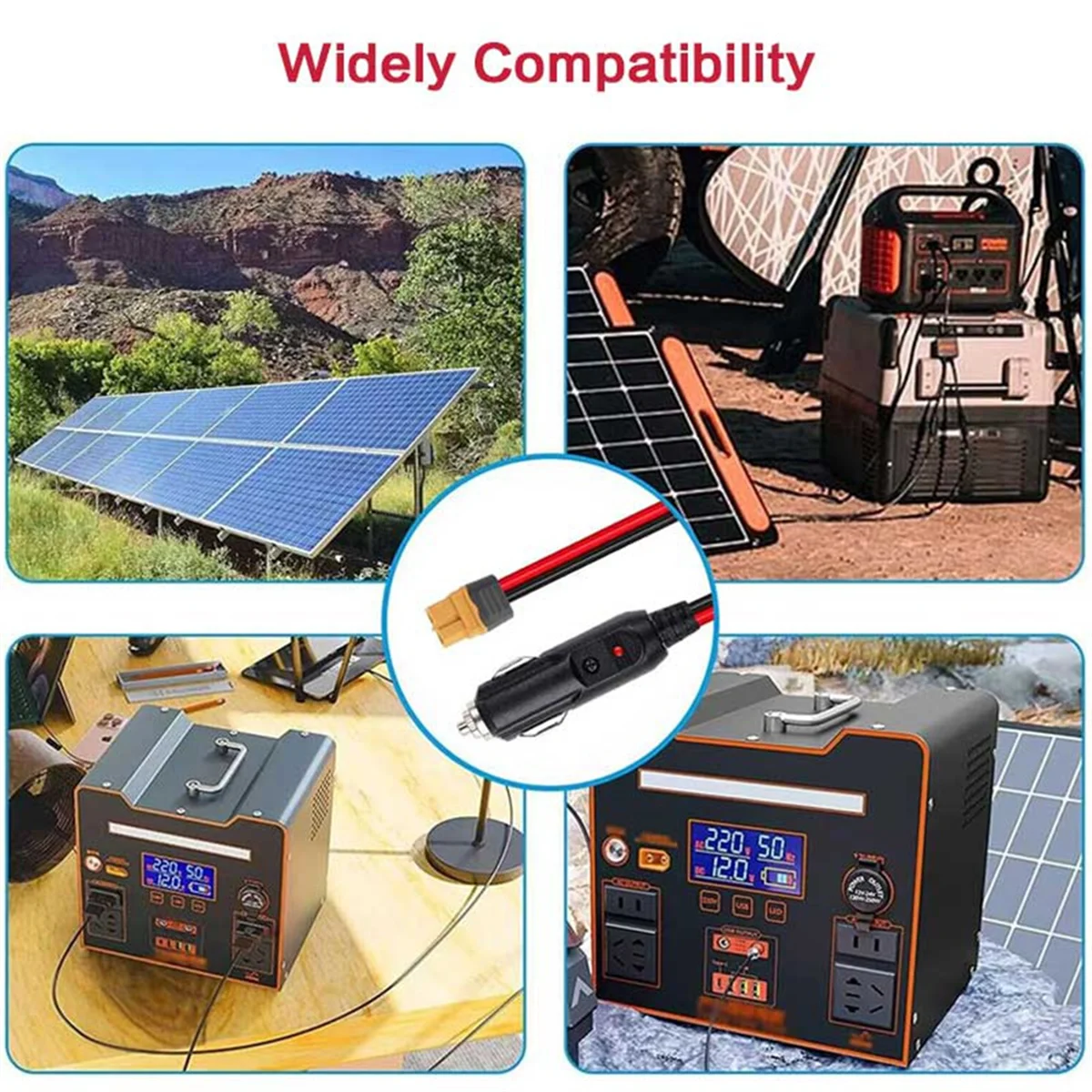 Car Cigarette Lighter to XT60 Cable