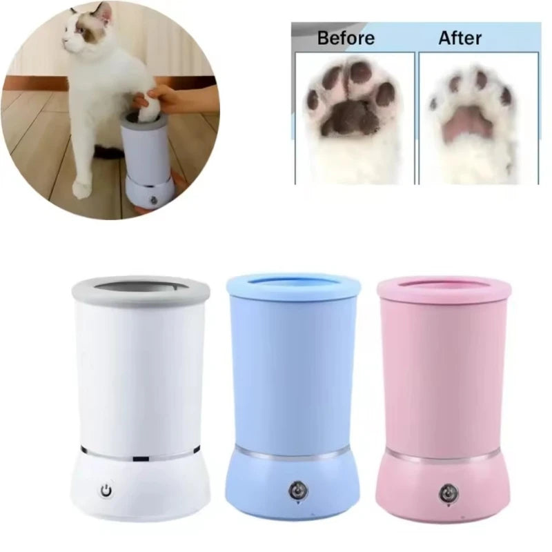 Automatic Dog Paw Cleaner Cup