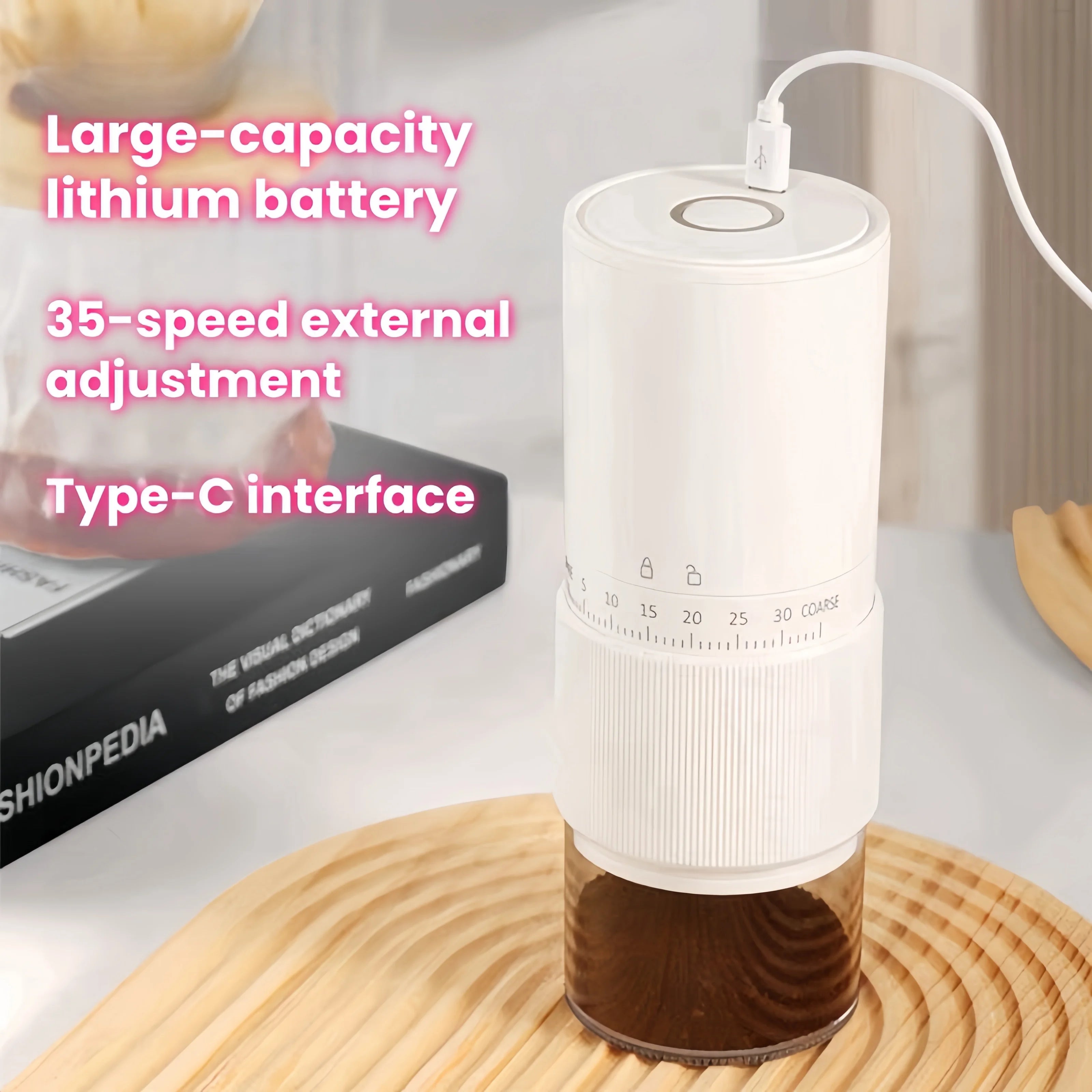 Portable Electric Coffee Grinder