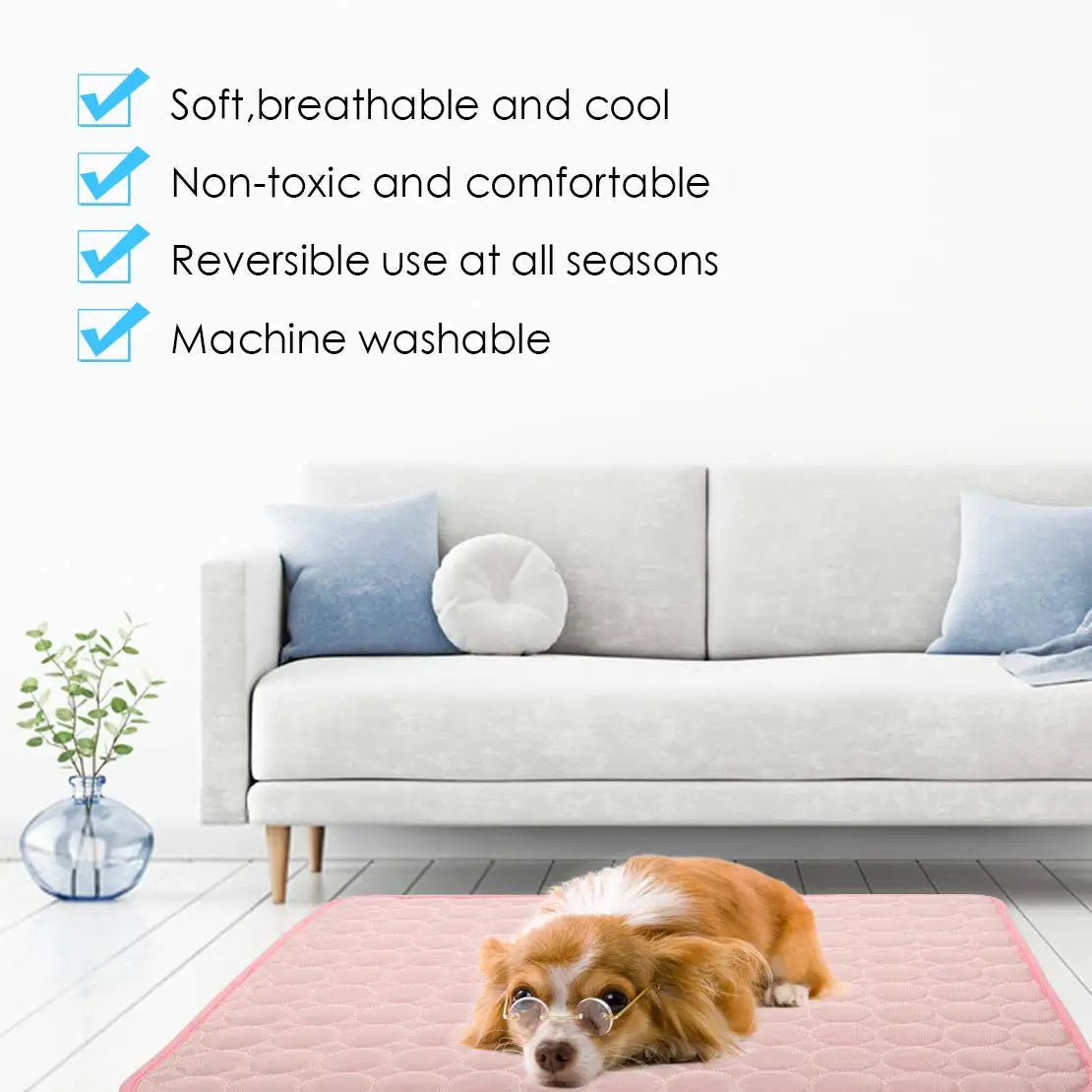 Pet Cooling Mat for Summer Comfort
