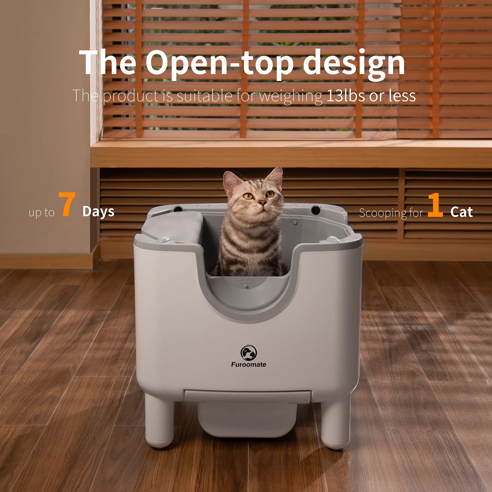 Self-Cleaning Cat Litter Box
