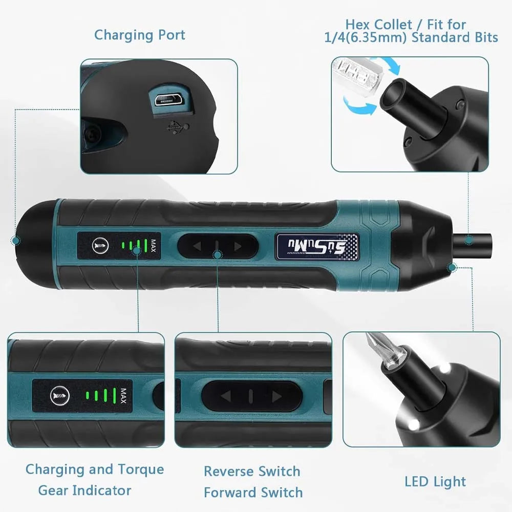 Cordless Electric Screwdriver