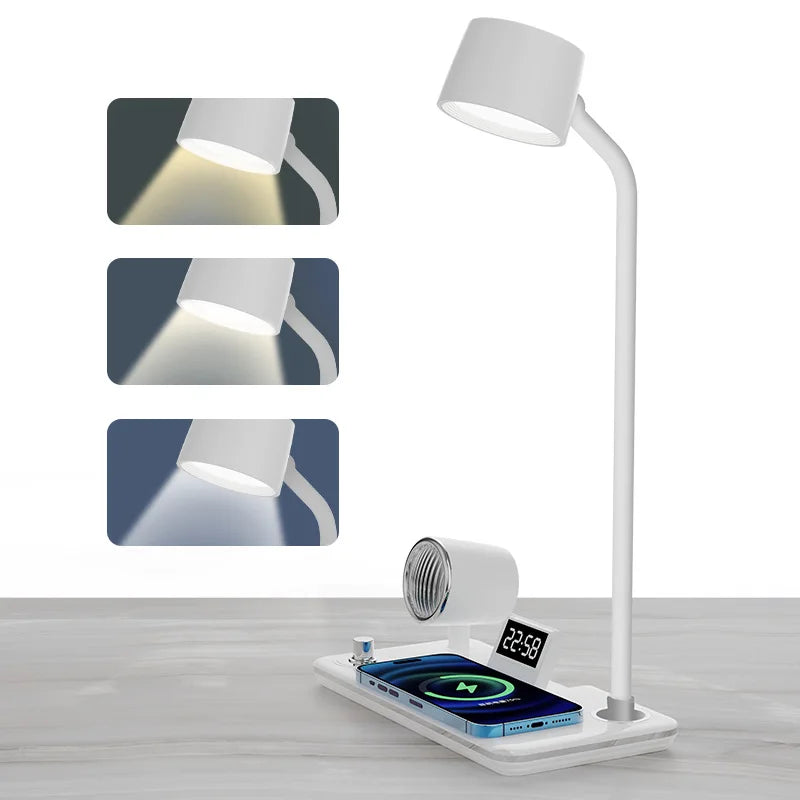 LED Bluetooth Wireless Charging Lamp