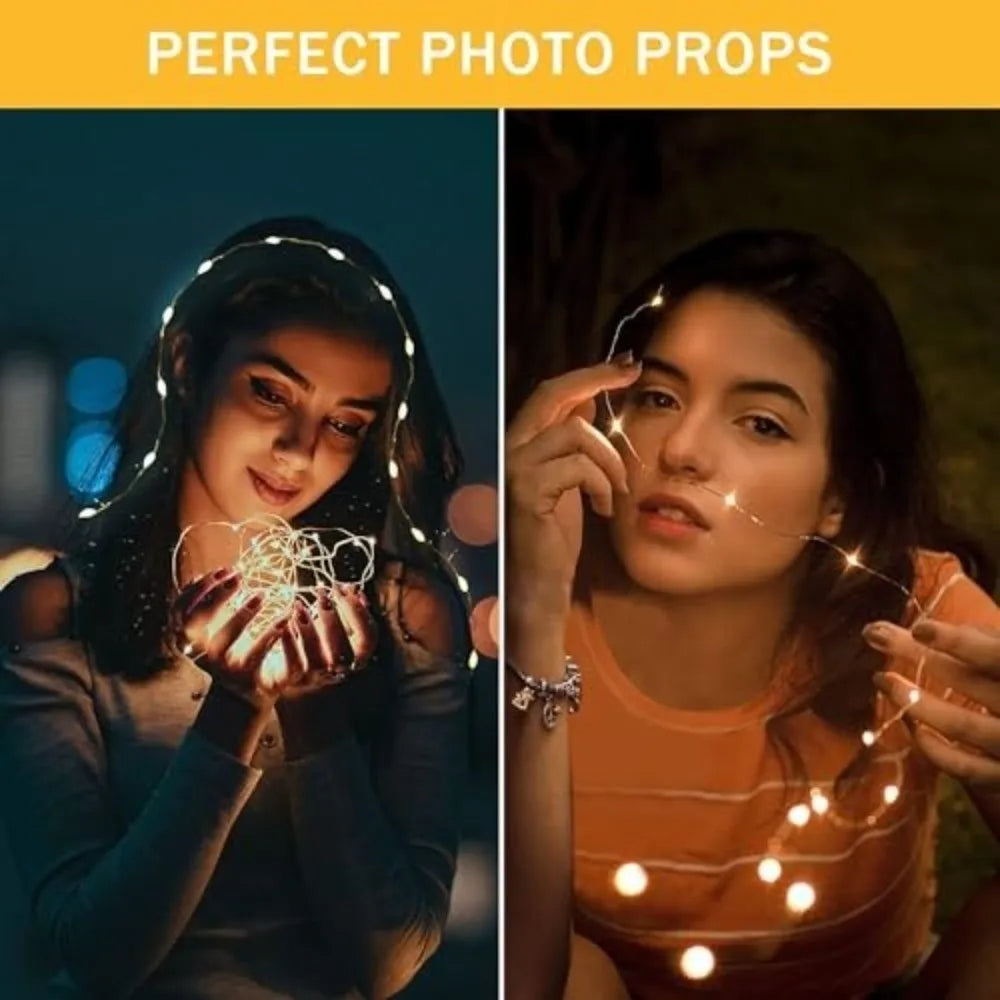 Waterproof Fairy String Lights – 6 Pack LED Firefly Twinkle Lights