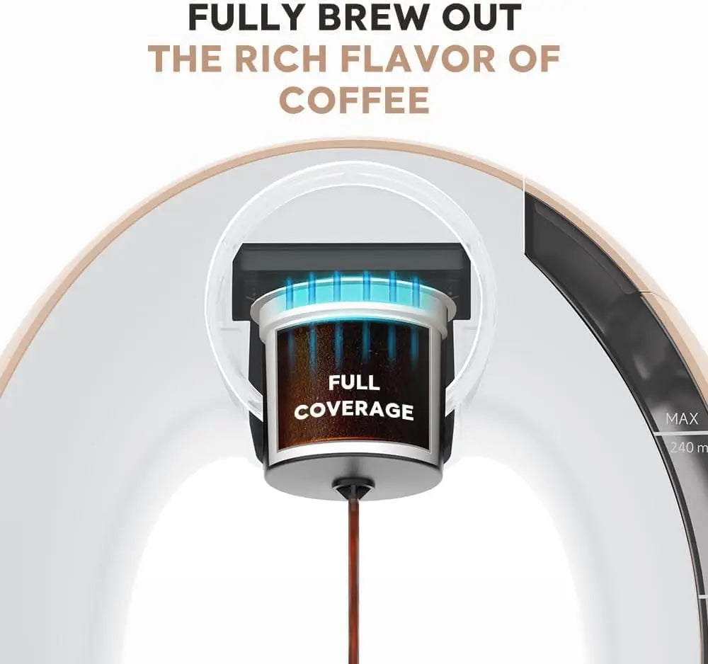 Mini 2-in-1 Coffee Maker