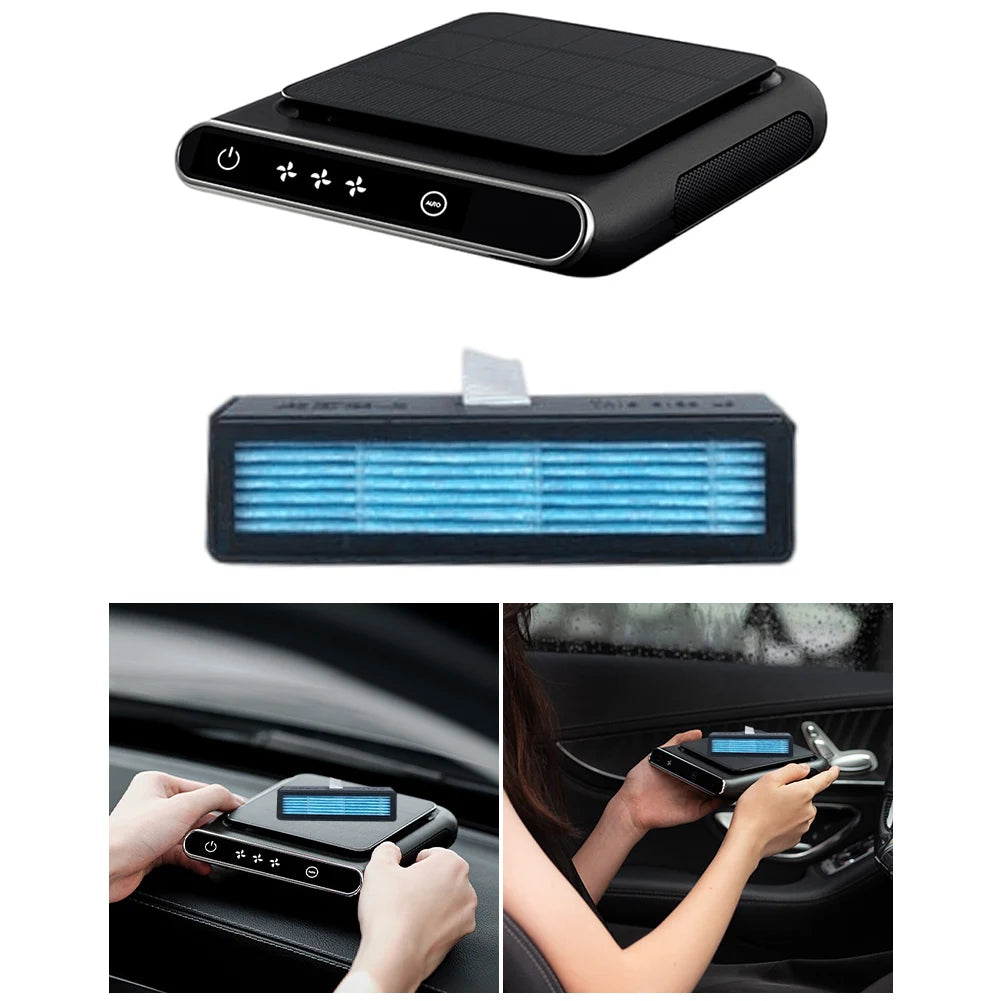 Portable Car Air Purifier with HEPA