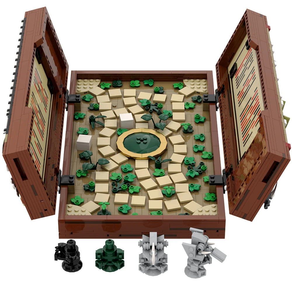 1887-Piece Jumanji Board Game Building Block Set