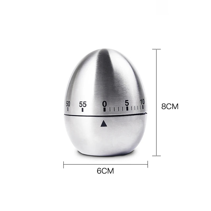 Egg-Shaped Kitchen Timer
