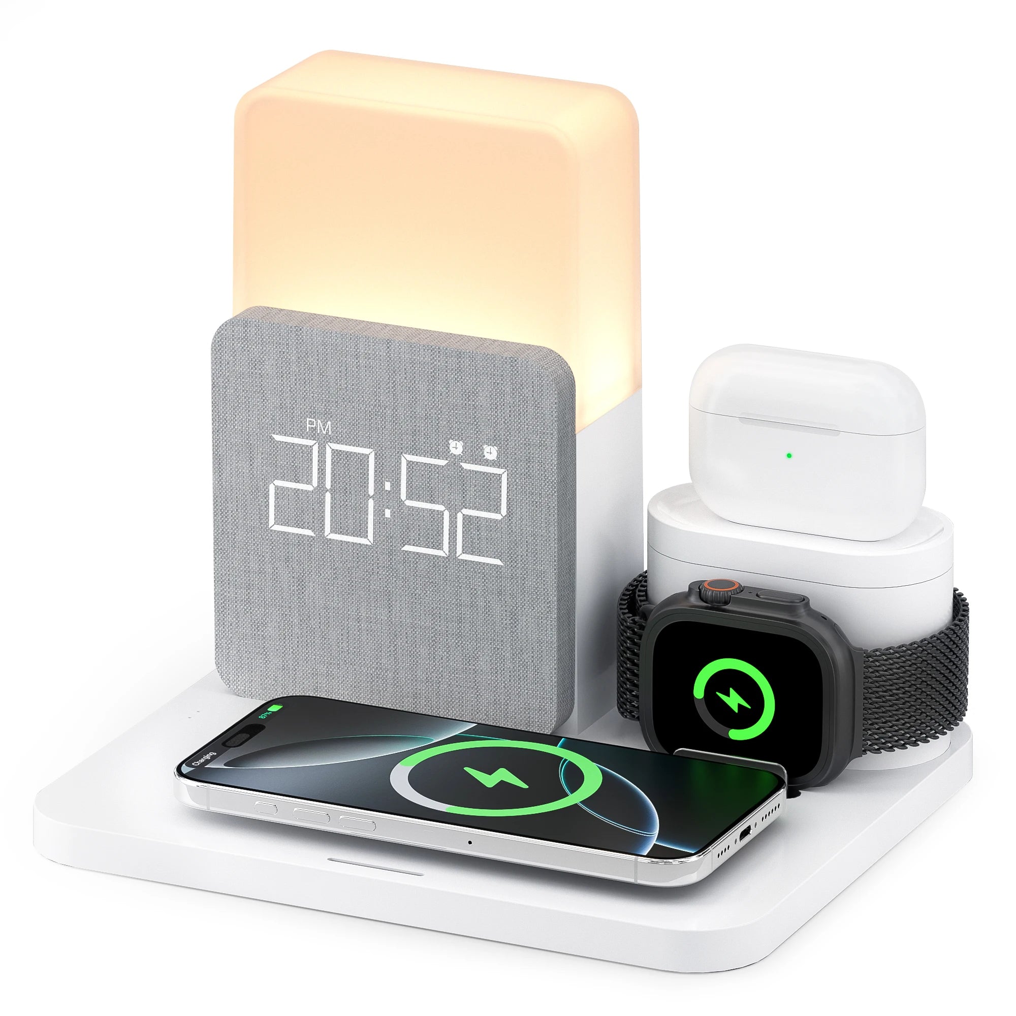 3-in-1 Fast Wireless Charger